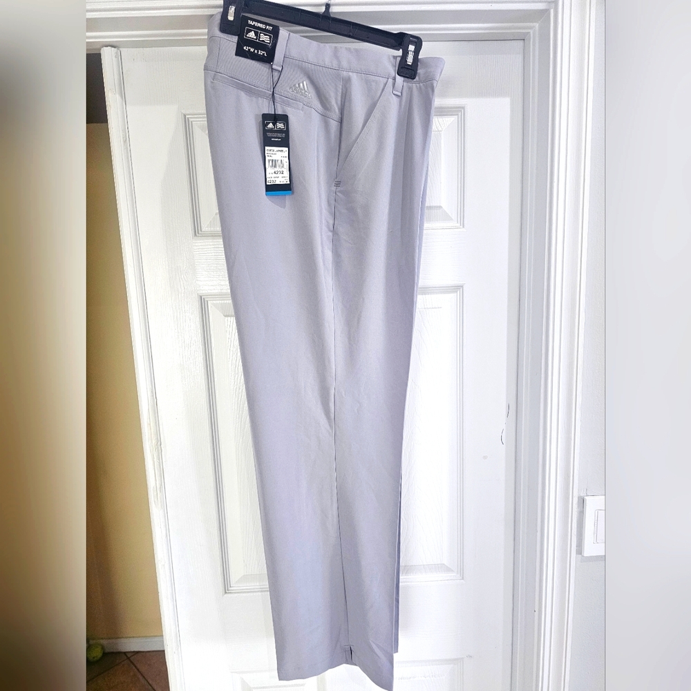 Men's Gray Adidas Golf Pants